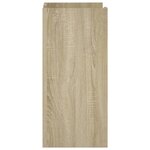 vidaXL Buffet chêne sonoma 45x35x75 cm bois d'ingénierie
