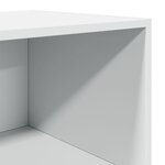 vidaXL Buffet haut blanc 45x41x185 cm bois d'ingénierie