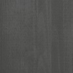 vidaXL Meuble TV HAMAR Gris foncé 158x40x40 cm Bois massif de pin