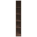vidaXL Garde-robe chêne marron 30x50x200 cm bois d'ingénierie