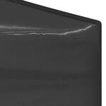 vidaXL Tente de réception pliable Anthracite 3x3 m