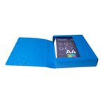 Boite De Classement Exabox Dos 60mm Carte Lustrée - A4 - Couleurs Assorties - X 8 - Exacompta