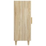 vidaXL Buffet Chêne sonoma 34 5x34x90 cm Bois d'ingénierie