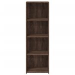 vidaXL Buffet haut chêne marron 40x41x124 cm bois d'ingénierie