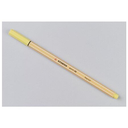 Stylo-Feutre POINT 88 Pointe Fine 0,4 mm jaune STABILO