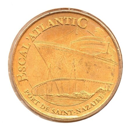 Mini médaille monnaie de paris 2009 - escal’atlantic