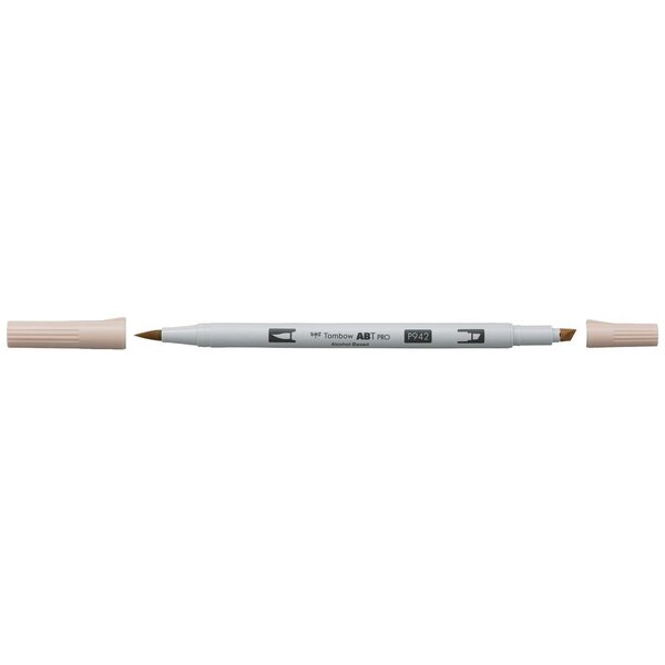 Marqueur base alcool double pointe abt pro 942 jaune x 6 tombow