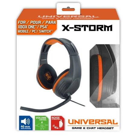 Subsonic Casque gaming pour PS4 Xbox Serie Switch PC pas cher 
