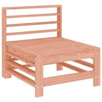 vidaXL Canapés centraux de jardin 2 Pièces bois massif douglas