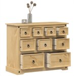 vidaXL Commode Corona 103x46x83 cm bois massif de pin