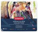 Crayon et bâtonnet aquarellable Derwent WaterColour 24 pieces