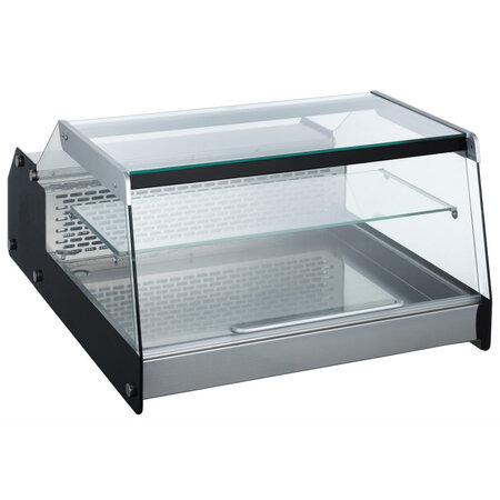 Vitrine réfrigérée à poser professionnelle - 128 litres - combisteel - r600a - acier inoxydable128685 685x874x419mm