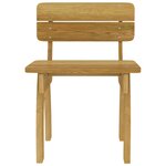vidaXL Ensemble à manger de jardin 5 Pièces Bois de pin imprégné