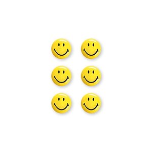 magnetoplan Aimants "Smiley" diamètre: 30 mm
