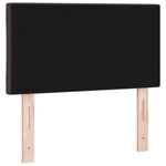 Têtière LED vidaXL Design en blocs de diamant Marron foncé 80 cm Tissu