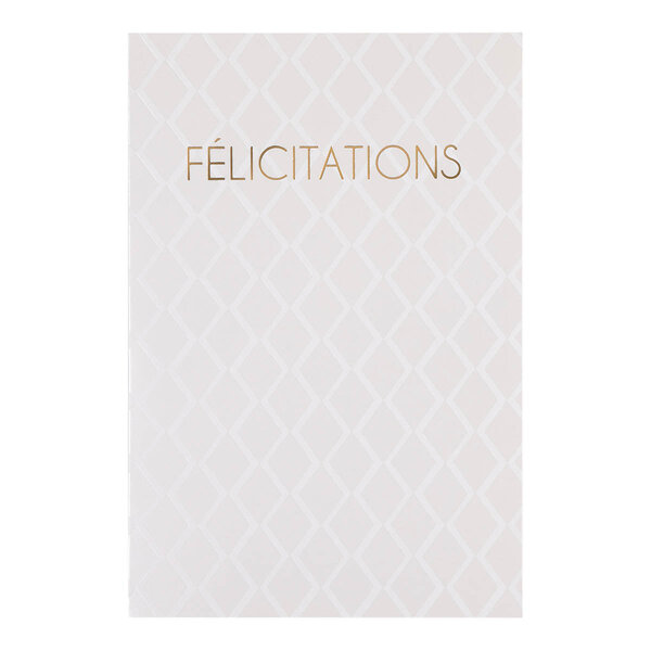 Carte Félicitations - Draeger paris