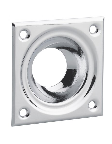 THIRARD - Entrée à cuvette pour verrou  Ø23mm  laiton chromé