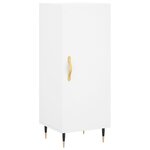 vidaXL Buffet blanc 34 5x34x90 cm bois d'ingénierie