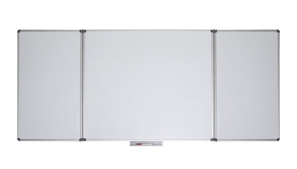 Tableau blanc tryptique Standard 100x150 cm Gris MAUL