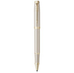 Stylo roller Parker IM Monochrome  Champagne  encre noire  Coffret cadeau