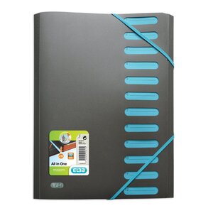 Trieur STUDENTS 12 positions en polypropylène couleur Aléatoire x 5 ELBA