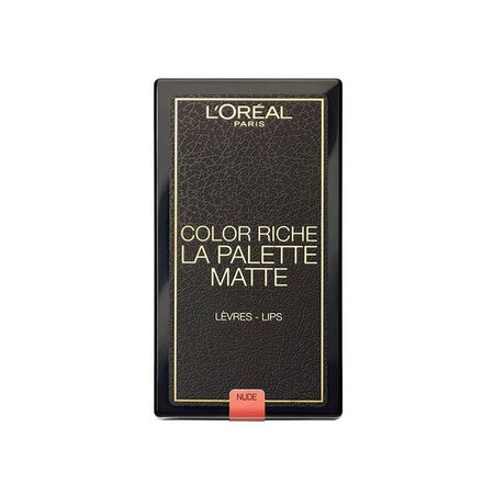 L'oréal paris - la palette lèvres color riche matte nude -