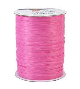 Le raphia kraftel rayon-raffia 100-m-bobine rose vif