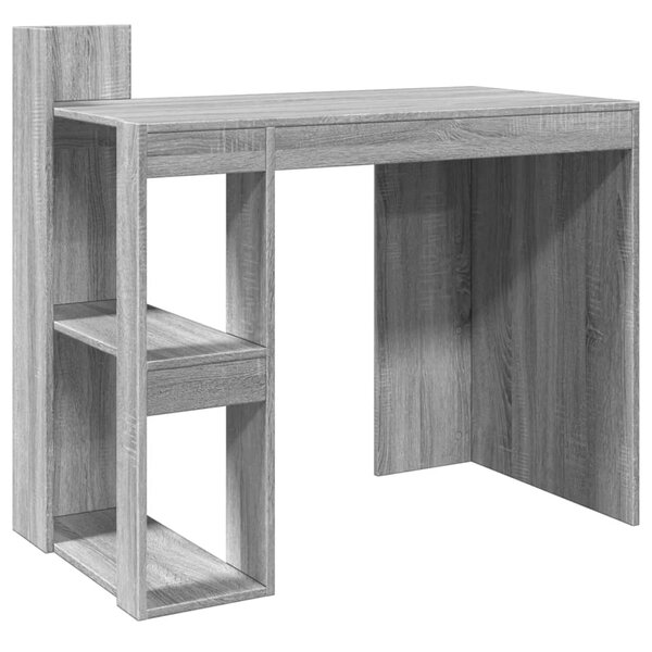 vidaXL Bureau sonoma gris 103 5x56 5x94 cm bois d'ingénierie