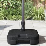 Base de parasol de jardin vidaXL 28 kg de sable ou 24 L d'eau