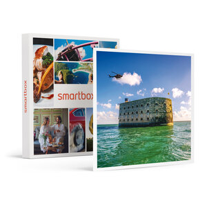 SMARTBOX - Coffret Cadeau Vol en hélicoptère de 20 min pour 2 personnes au-dessus du fort Boyard -  Sport & Aventure