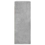 vidaXL Armoire murale gris béton 69 5x34x90 cm bois d'ingénierie