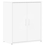 vidaXL Buffet blanc 60x31x70 cm bois d'ingénierie