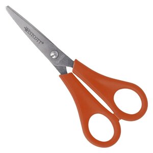 WESTCOTT Ciseaux de bricolage pour enfants rouge 130mm