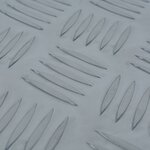 vidaXL Boîte en aluminium 610x430x455 mm Argenté