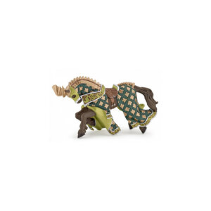 Cheval du Maître des Armes avec Cimier Dragon - Figurine de Collection 39923
