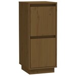 vidaXL Buffet Marron miel 31 5x34x75 cm Bois massif de pin