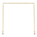 Esschert Design Tige de table décorative avec pince doré