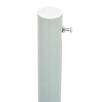 vidaXL Auvent latéral rétractable de patio 117x600 cm Noir