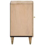 vidaXL Armoire de salle de bain 38x33x58 cm bois massif de manguier