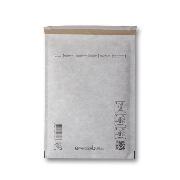 Lot de 50 enveloppes à bulles extra d/4 format 180x265 mm