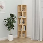 vidaXL Armoire d'angle Chêne sonoma 33x33x164 5 cm Bois d'ingénierie