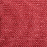 vidaXL Voile d'ombrage 160 g/m² Rouge 3 6x3 6 m PEHD
