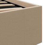 vidaXL Cadre de lit à rangement hydraulique sans matelas 140x200 cm