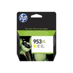 Hp 953xl cartouche d'encre jaune grande capacité authentique (f6u18ae)