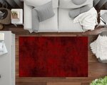 Tapis de salon FISUN 300 x 400 cm - Rouge