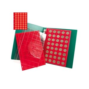 Recharges plateaux Initia pour 40 pièces de 2 euros commémoratives.