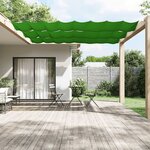 vidaXL Auvent vertical Vert clair 60x420 cm Tissu oxford