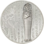 Pièce de monnaie en Argent 5 Dollars g 31.1 (1 oz) Millésime 2022 X Ray MUMMY X