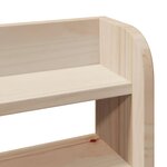vidaXL Cadre de lit sans matelas 140x200 cm bois massif de pin