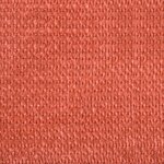 vidaXL Voile d'ombrage 160 g/m² Terre cuite 5x6 m PEHD